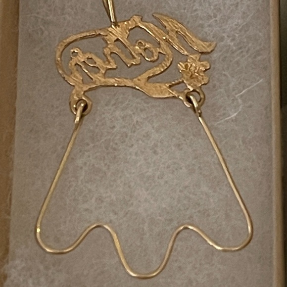 Vintage 14K Mother charm holder pendant - Picture 3 of 7